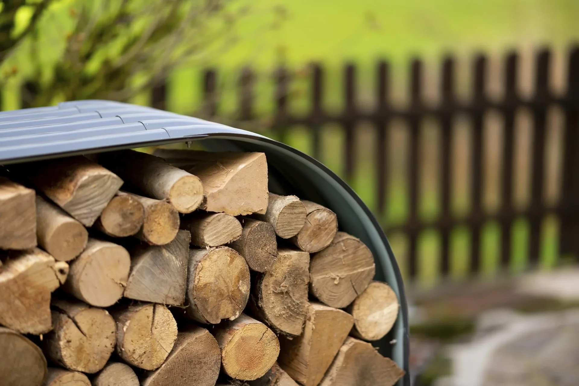 Kaminholzregal 46 x 212 x 111 cm - 0