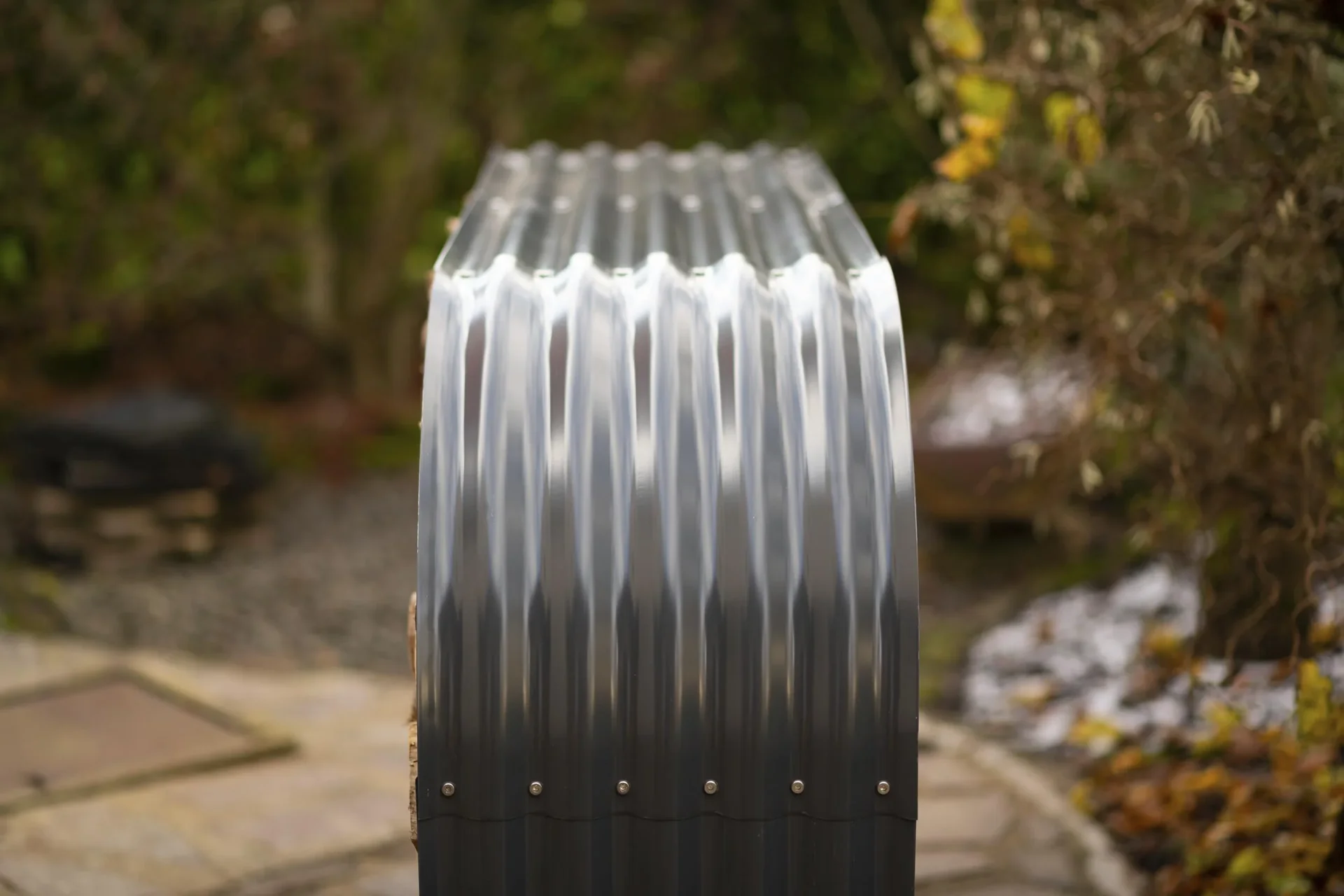 Kaminholzregal 46 x 212 x 111 cm - 1