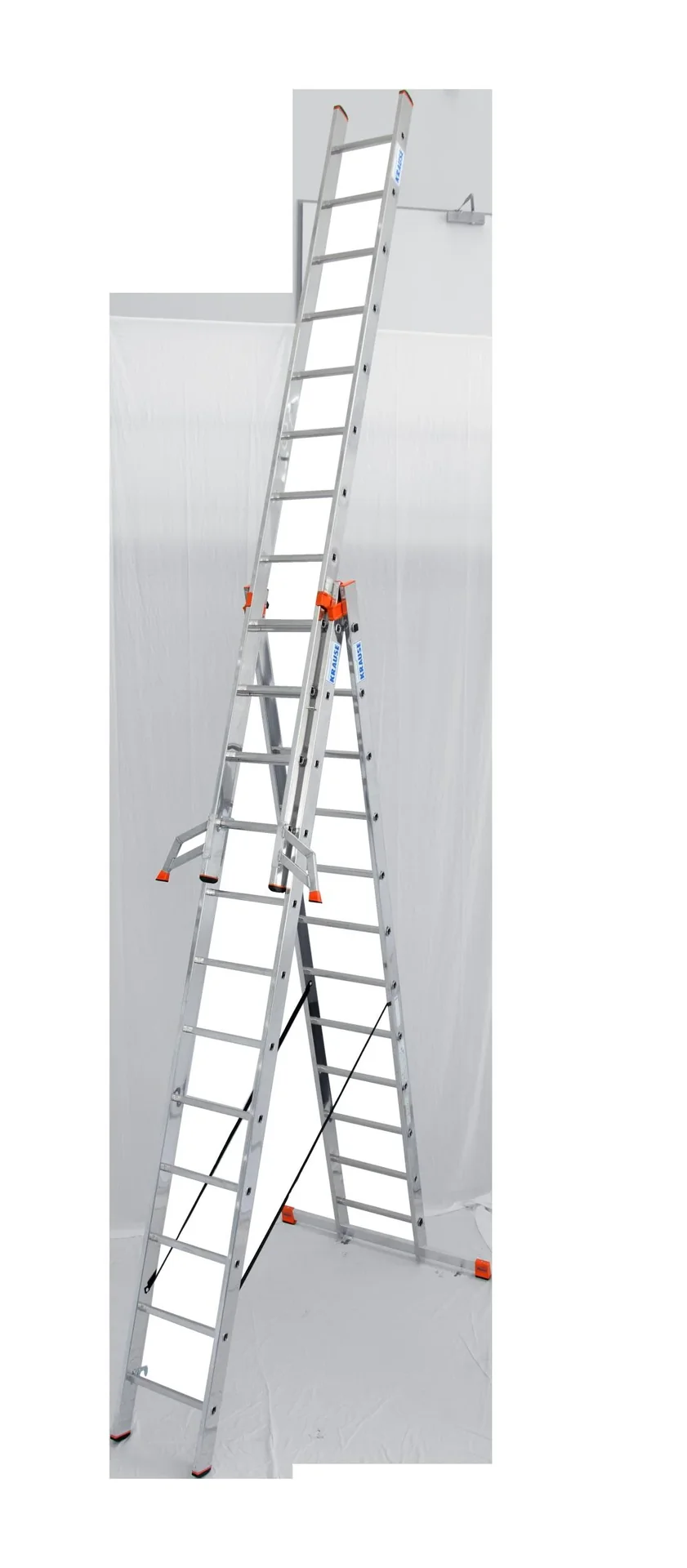 Tribilo Sprossen-Vielzweckleiter 3-teilig, 3 x 12 Trassen - 4