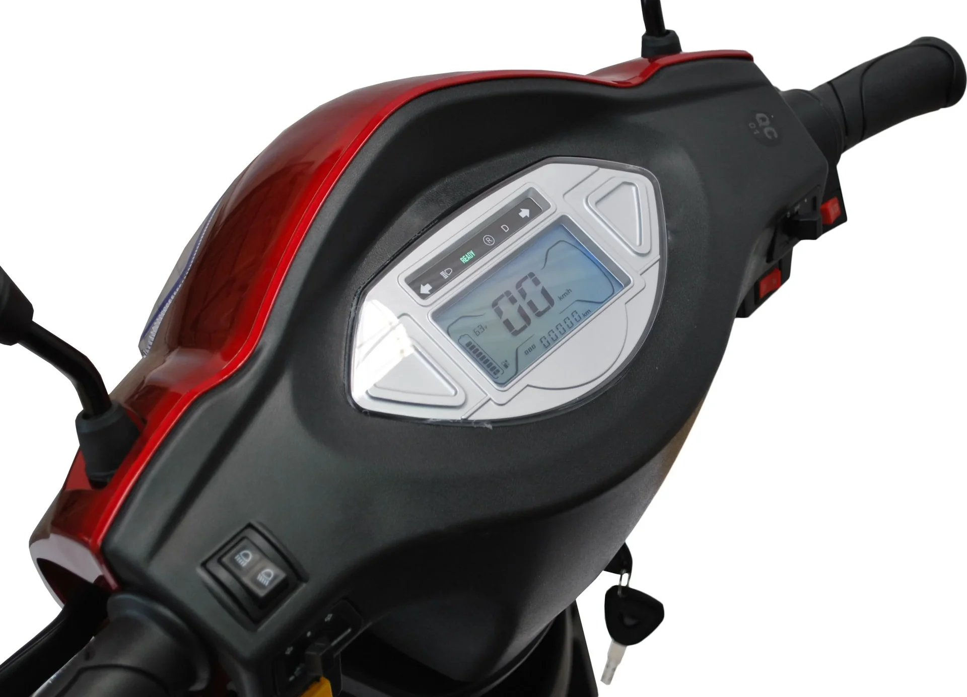 Elektromobil 503 Rot 2 Sitzer, 25 km/h mit 20 Ah Lithium Akku - 9