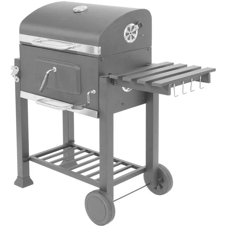 NL Holzkohlegrill - BBQ Grill Deluxe - 57 x 37 cm - 4