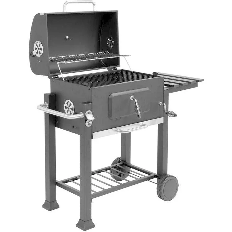 NL Holzkohlegrill - BBQ Grill Deluxe - 57 x 37 cm - 5