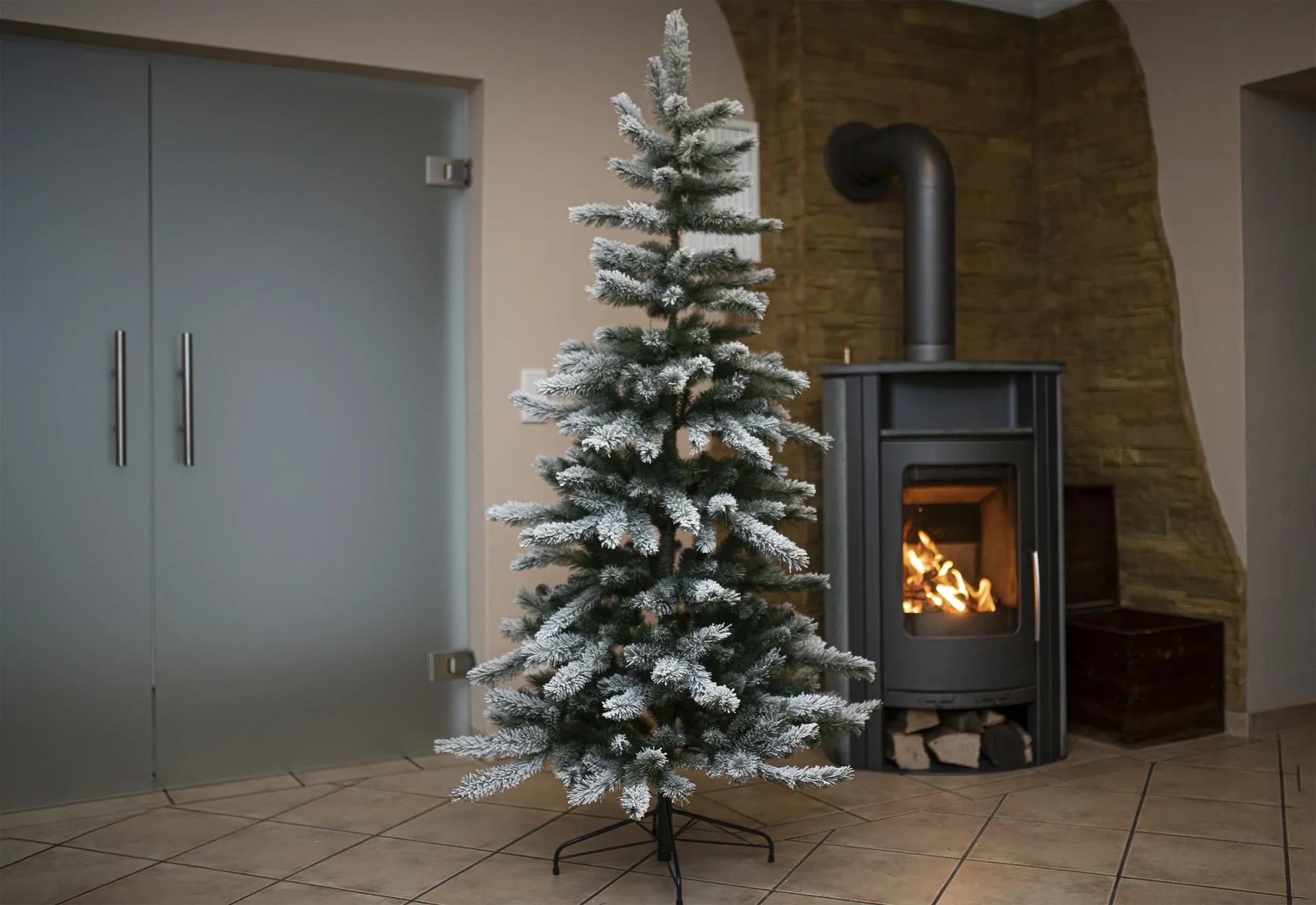 Weihnachtsbaum Cedar Kiefer Frost 210 cm - 4