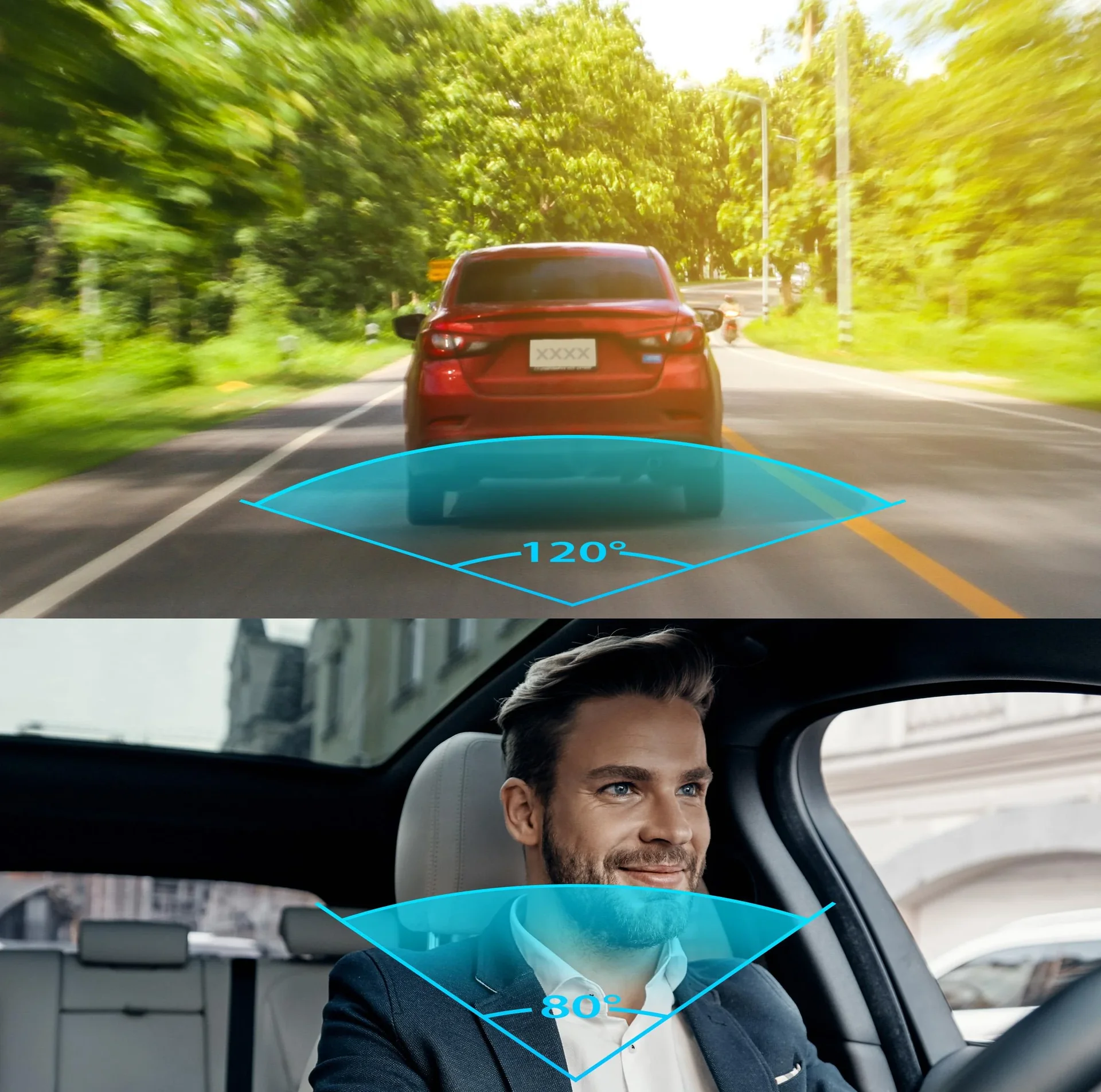 FullHD Dual Dashcam "TX-185" - 0