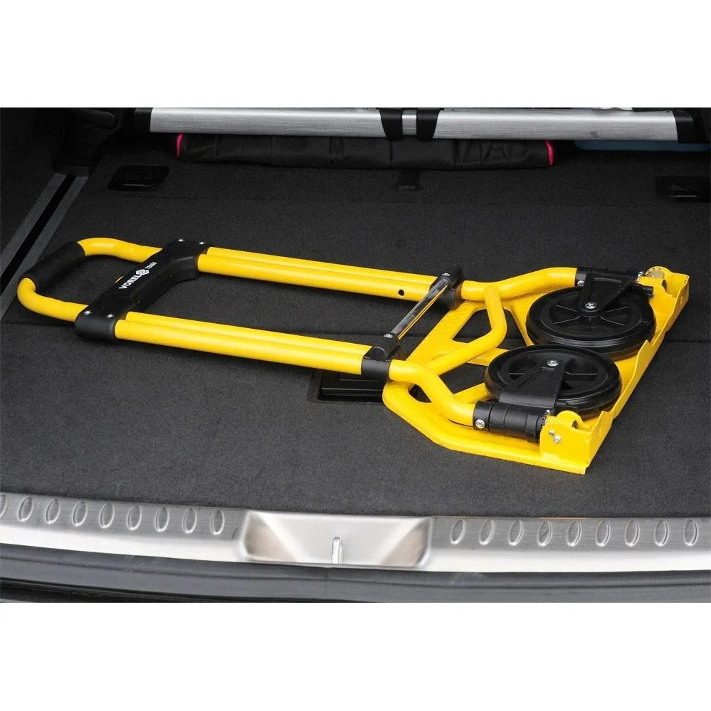 VOREL Faltbarer Wagen - Tragfähigkeit 70 kg - 38 x 23,5 cm - 4