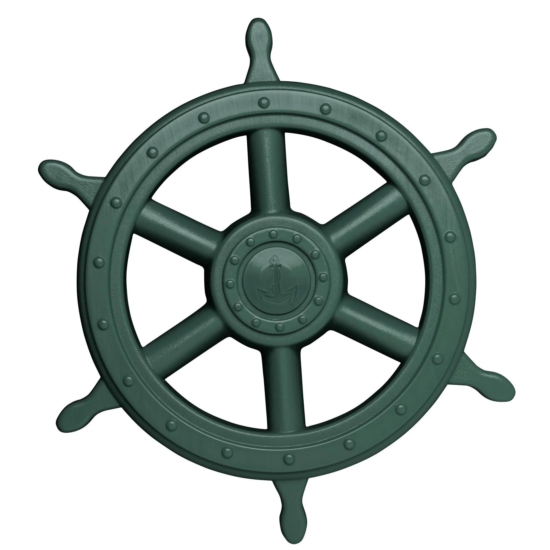 Steuerrad "Piratenrad" Grün Ø400 mm für Spielanlagen - 0