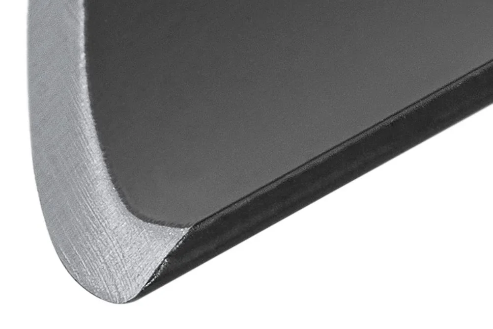 Spaten Kraftspaten, Blattstärke 5 mm, Arbeitsbreite 125 mm, pulverbeschichtet, Holzknauf, Stahlrohrstiel 92 cm - 1