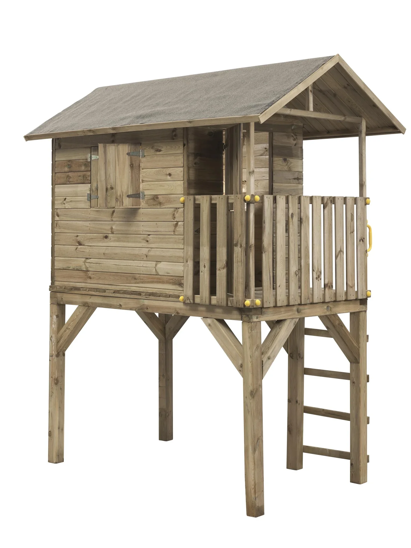 Stelzen - Spielhaus Jim Holz 1200 mm x 1800 mm x 2850 mm - 1