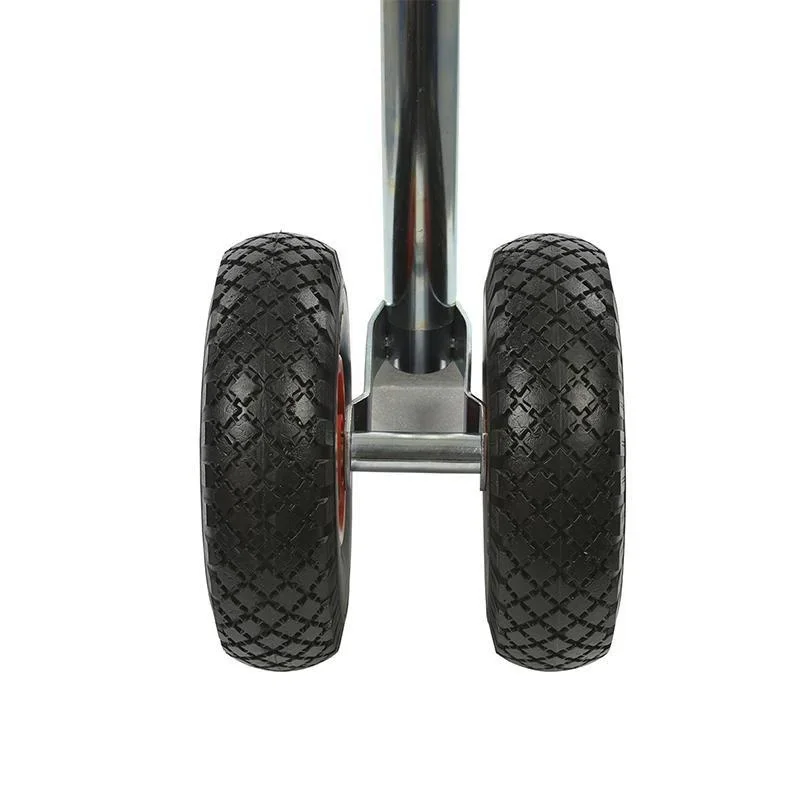 Doppelstützrad mit PU-Reifen - Pannensicher - 300 kg - 0