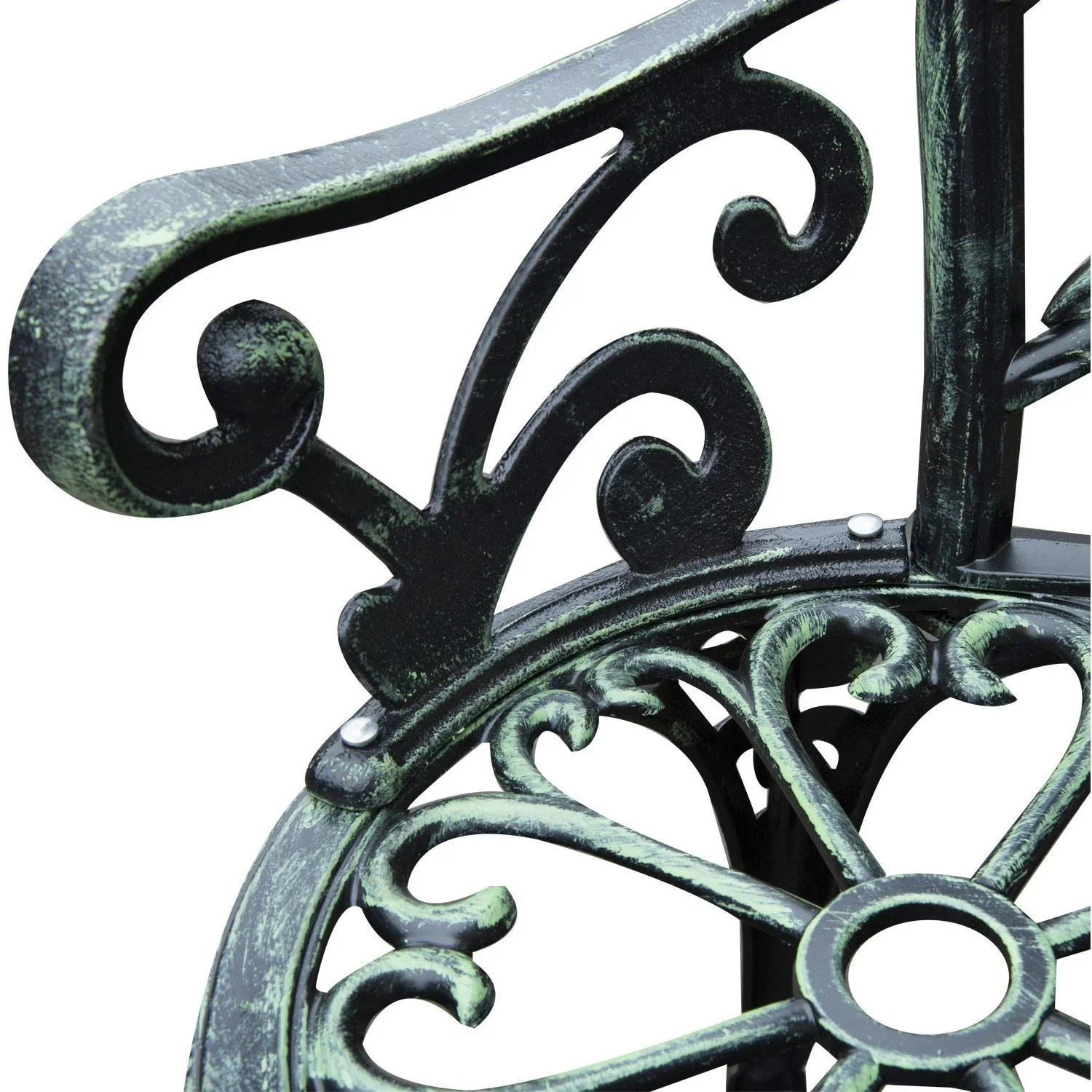 Gartenbank Parkbank Sitzbank Bank Gartenmöbel 2-Sitzer Metall - 2