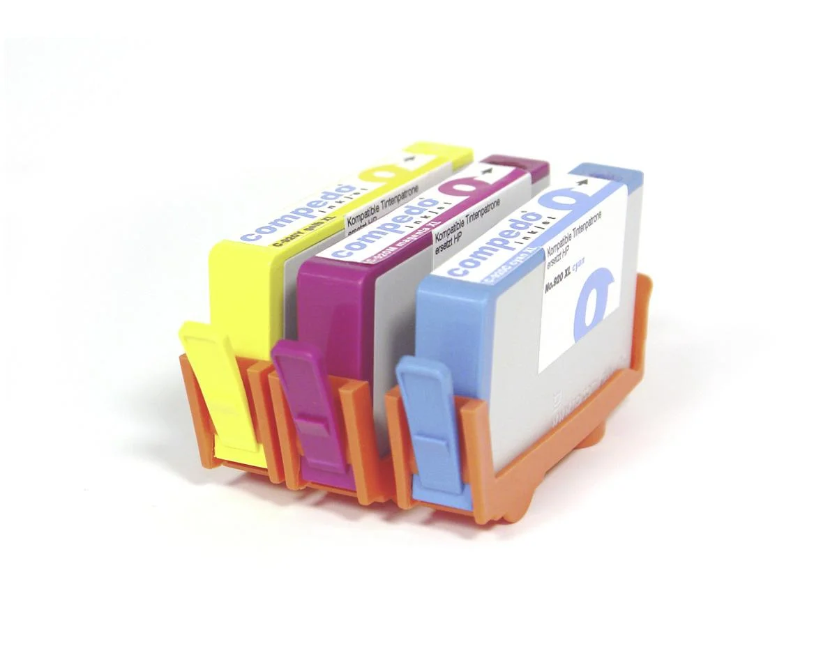 Druckerpatrone für HP 920XL Multipack 3P- 3er Set in den Farben cyan, magenta und gelb - 0