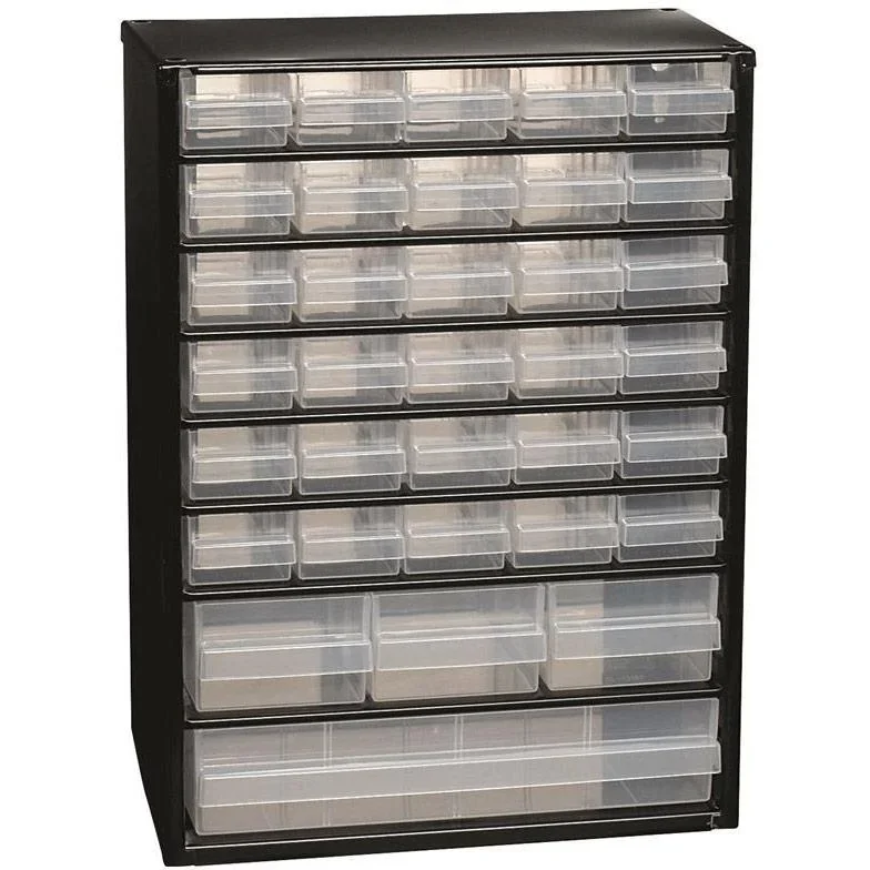 Schubladenblock mit 34 Schubladen - 42x30,6x15cm MET Loose Insert A8-1 - Kunststoff - 1