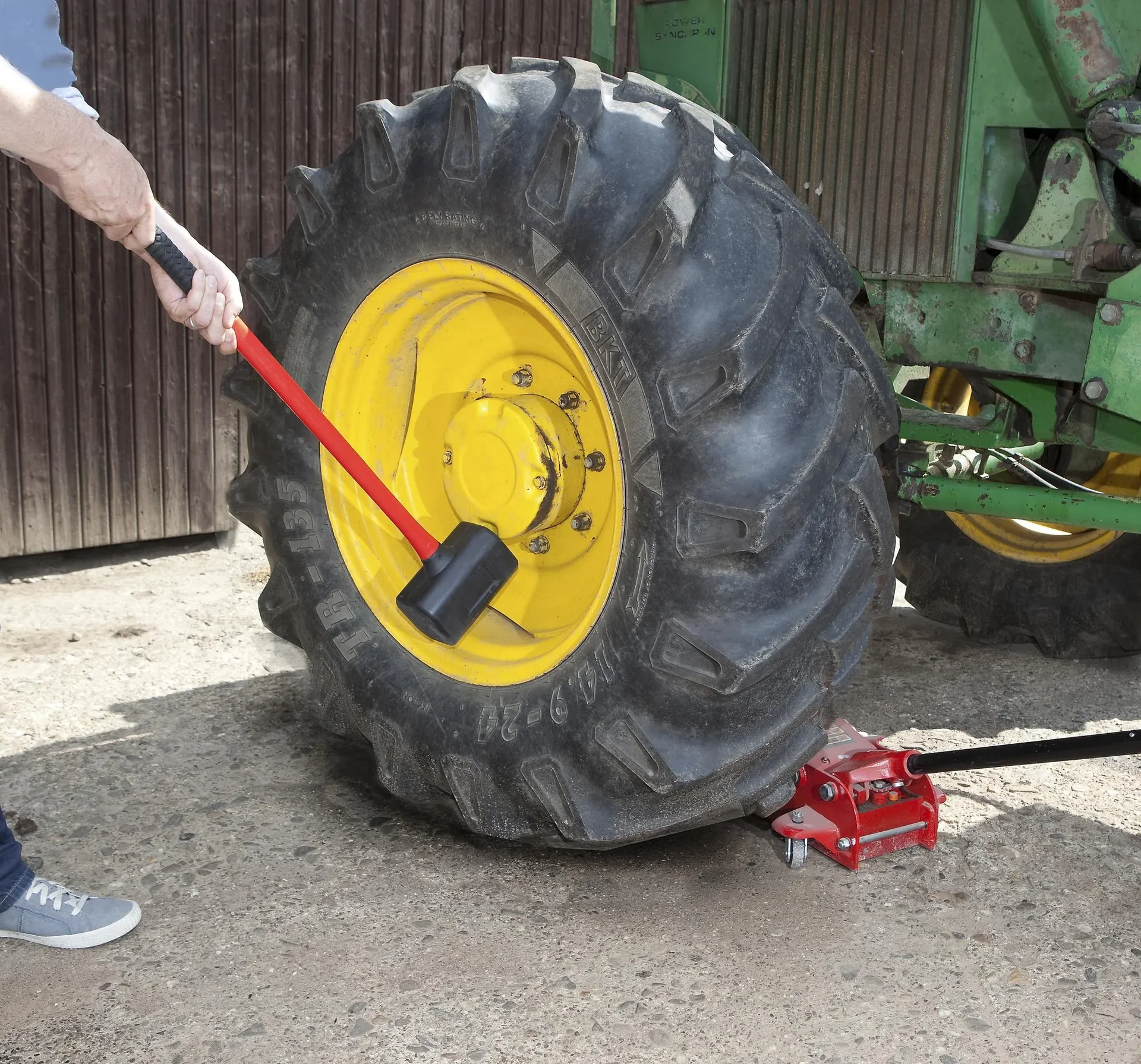 Gummi-Schonhammer 5,0 kg, 890 mm - 1