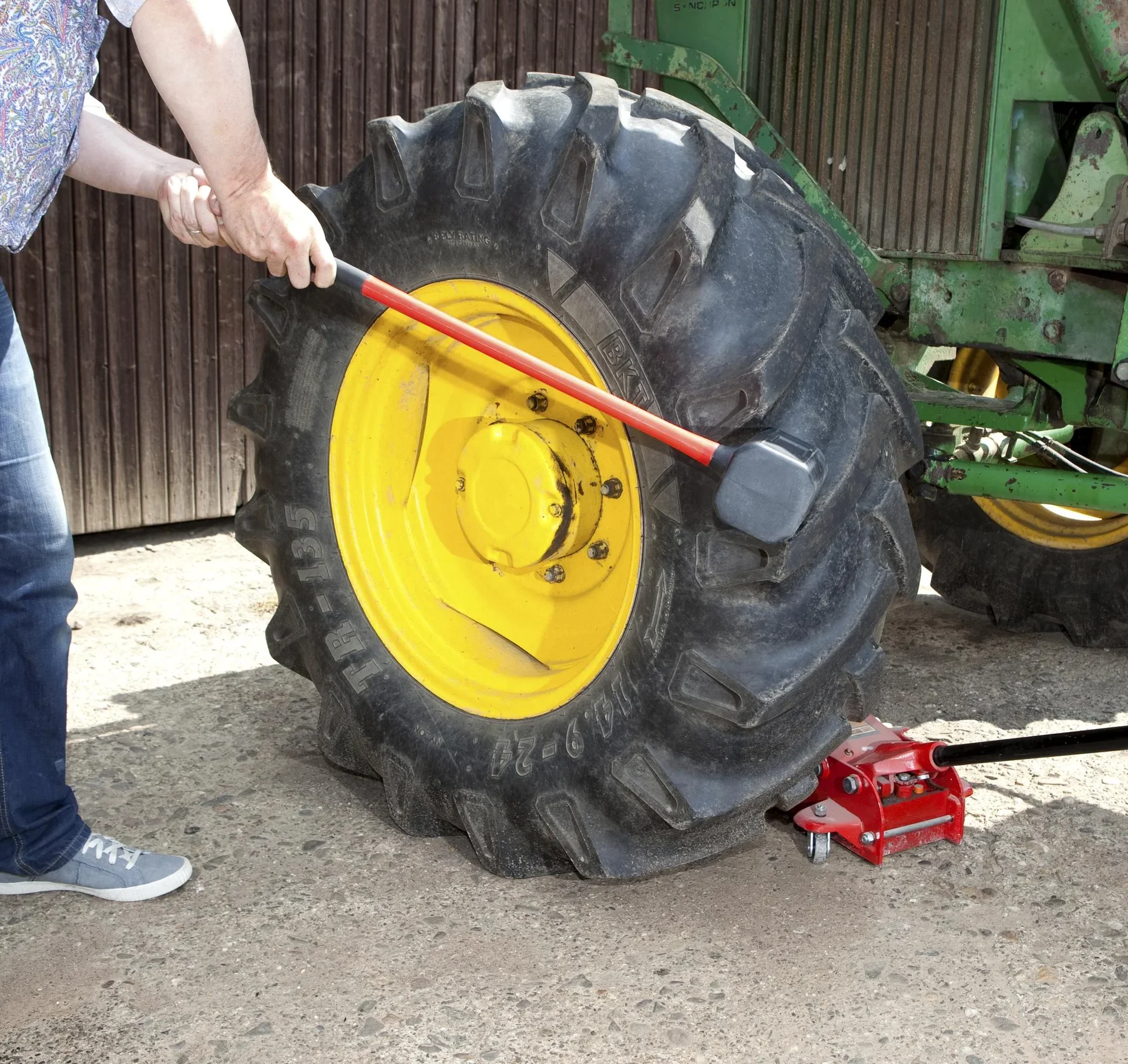 Gummi-Schonhammer 5,0 kg, 890 mm - 3