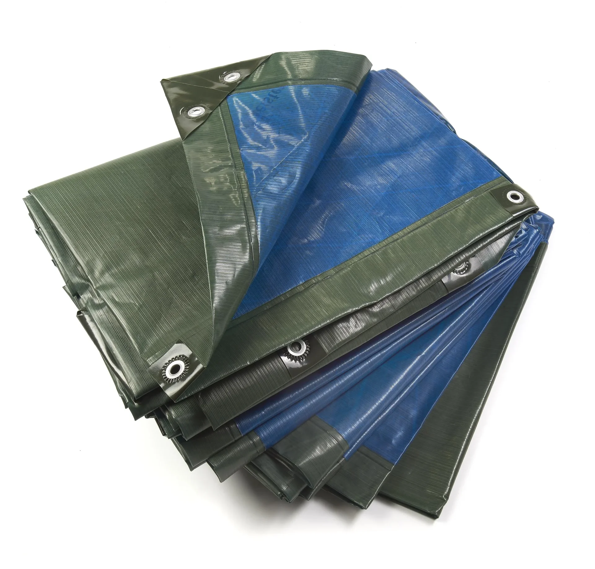 Abdeckplane, grün/blau, super stark 250 g/ m²,6 x 10 m - 0