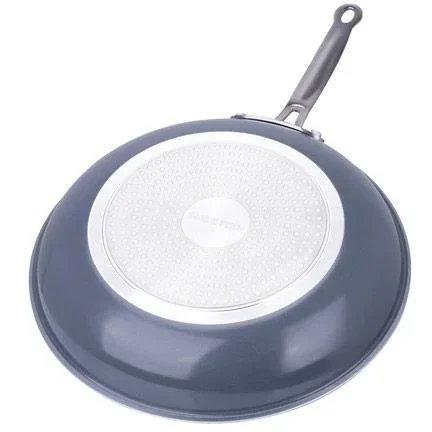 Keramik-Bratpfanne 3er-Set - 20, 24 und 28 cm - Grau - 2