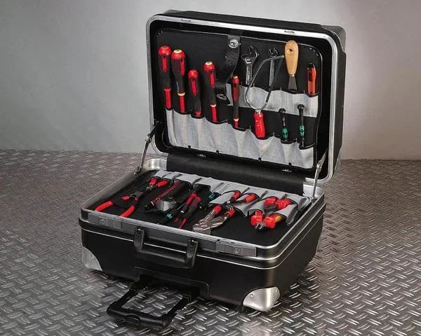 Bruchsicherer XXL Werkzeugkoffer " Robust" - extrem belastbar - 3