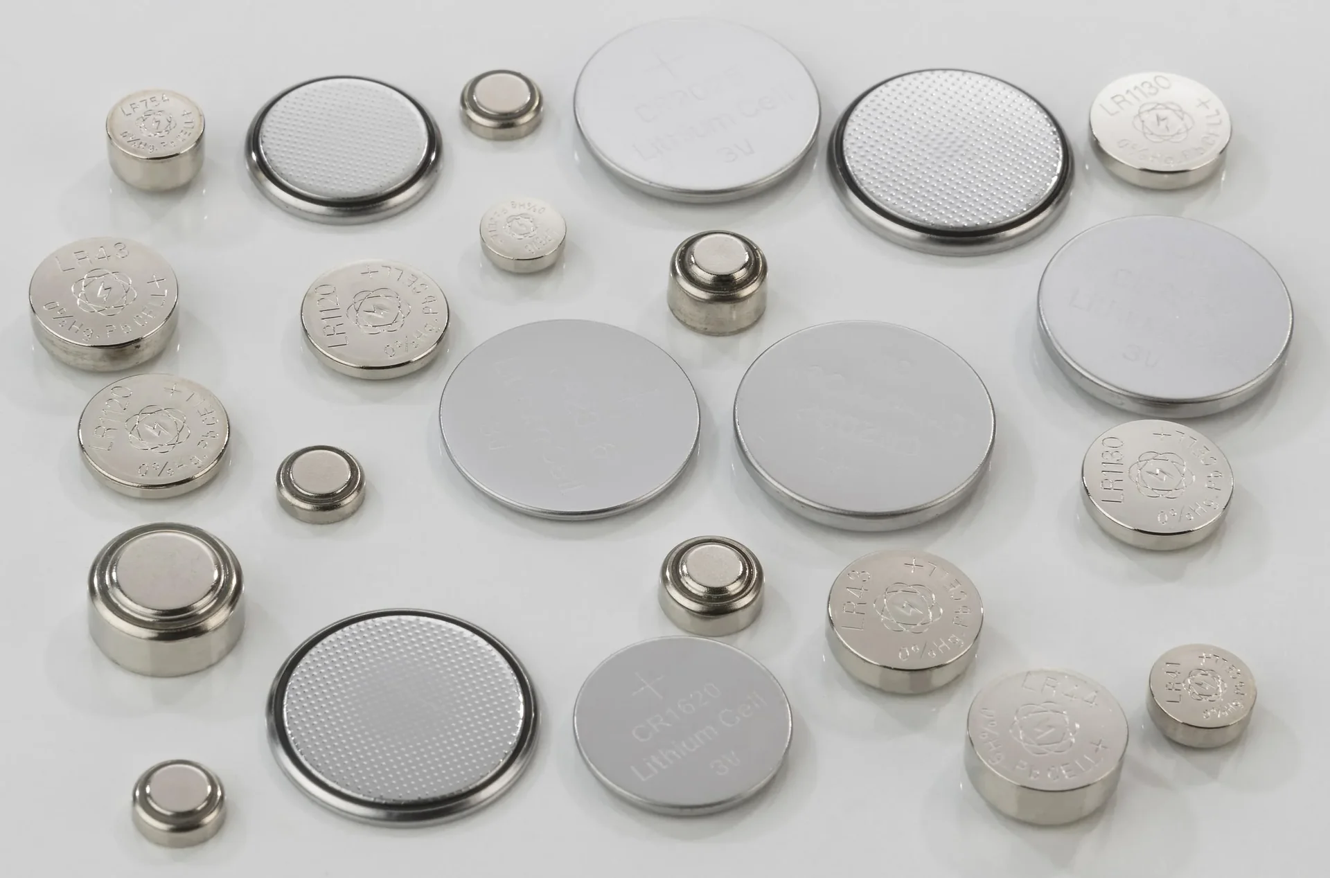 Alkaline und Lithium Knopfzellen Sortiment - 24-teilig - 2