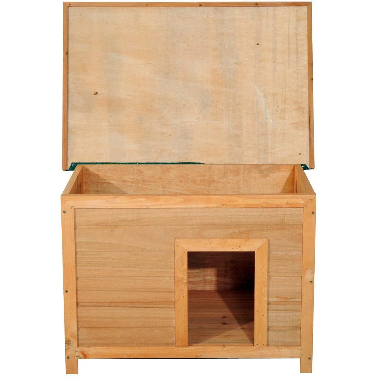 Hundehütte Hundehaus Holz 85x58x58cm - 2