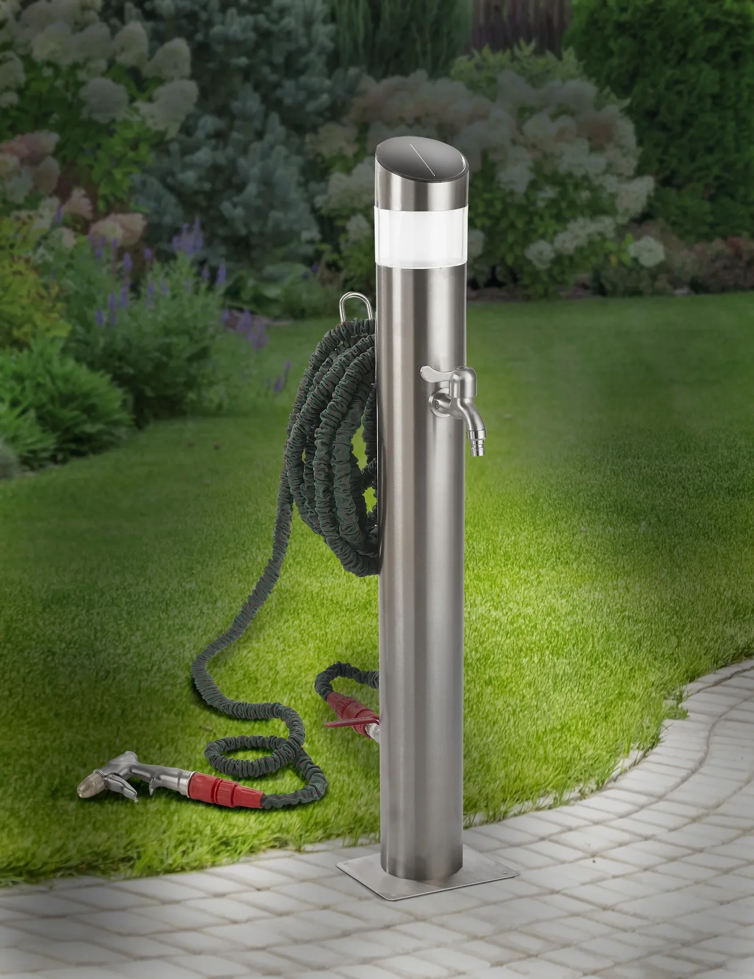 Solar Lampe passend zu Wasserzapfstelle Nr. 863874, 891396, 959933 - 4