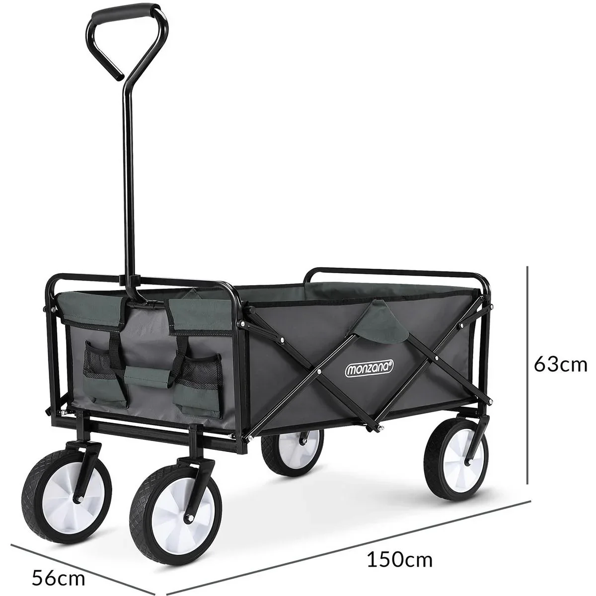 Trolley / Wagen / Karre - Grau - faltbar - 1