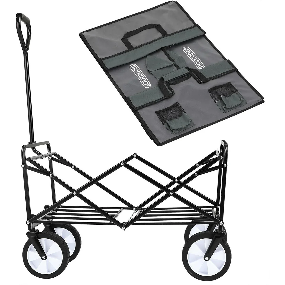 Trolley / Wagen / Karre - Grau - faltbar - 3