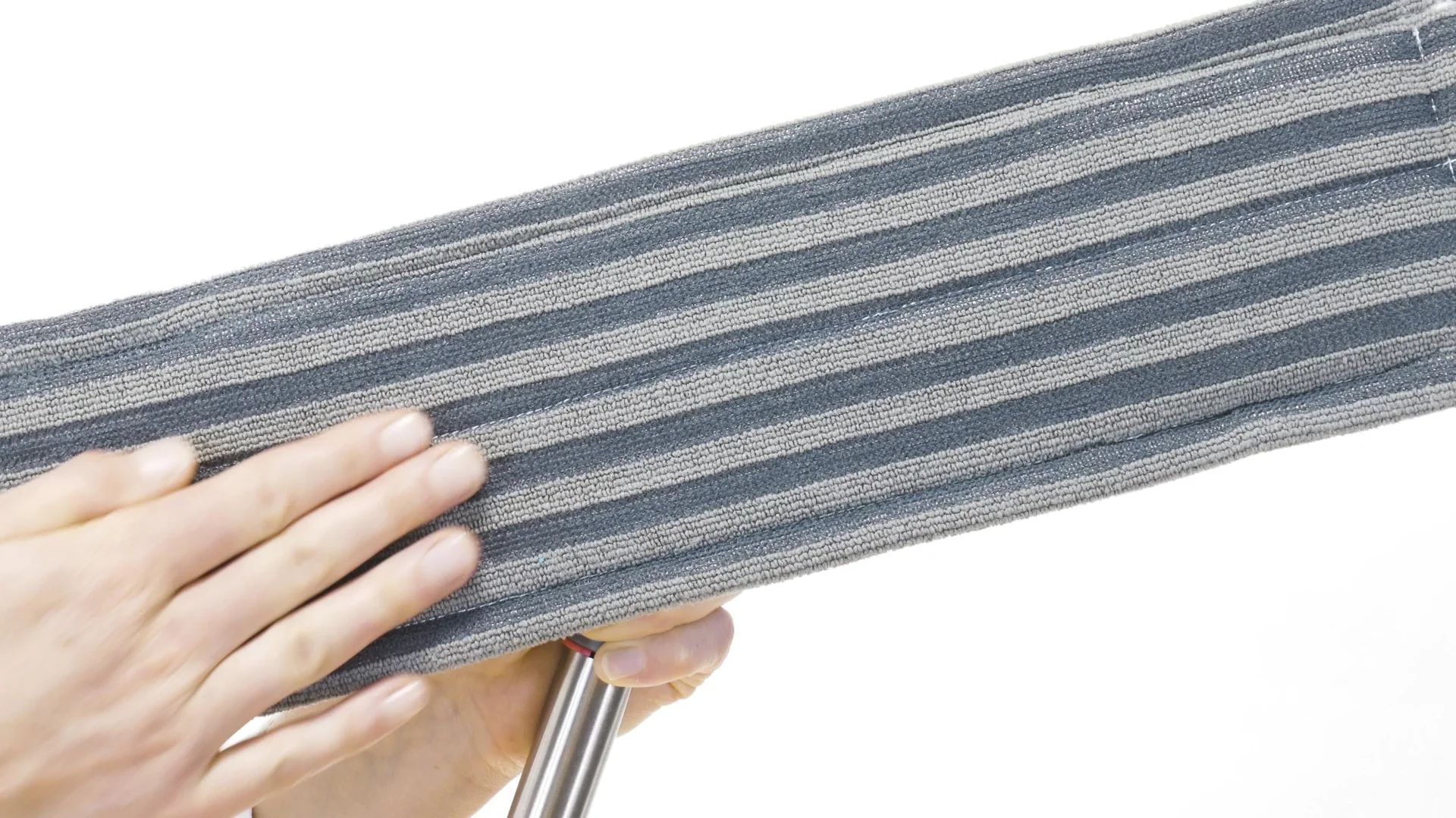 Mikrofaser-Ersatzbezug, grob für Bodenwischer mit Teleskopstiel - 1