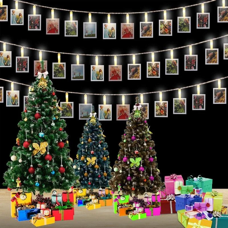 Lichterkette für Bild 5,2m mit 42 Clips und Fernbedienung - 3