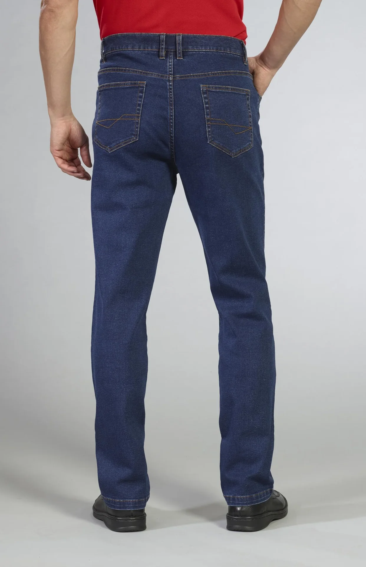 5 Pocket Jeans, Farbe Indigo , Gr.48 - 8