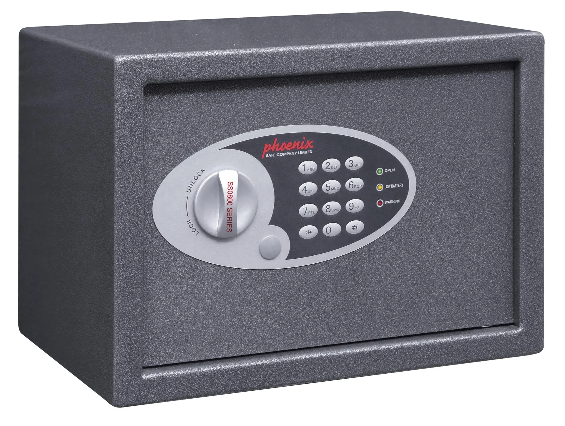 Tresor Vela Home & Office mit Elektronikschloss Außenmaße 250 x 350 x 250 mm - 3