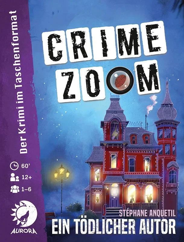 Crime Zoom - Ein tödlicher Autor - Krimispiel im Taschenformat - 1