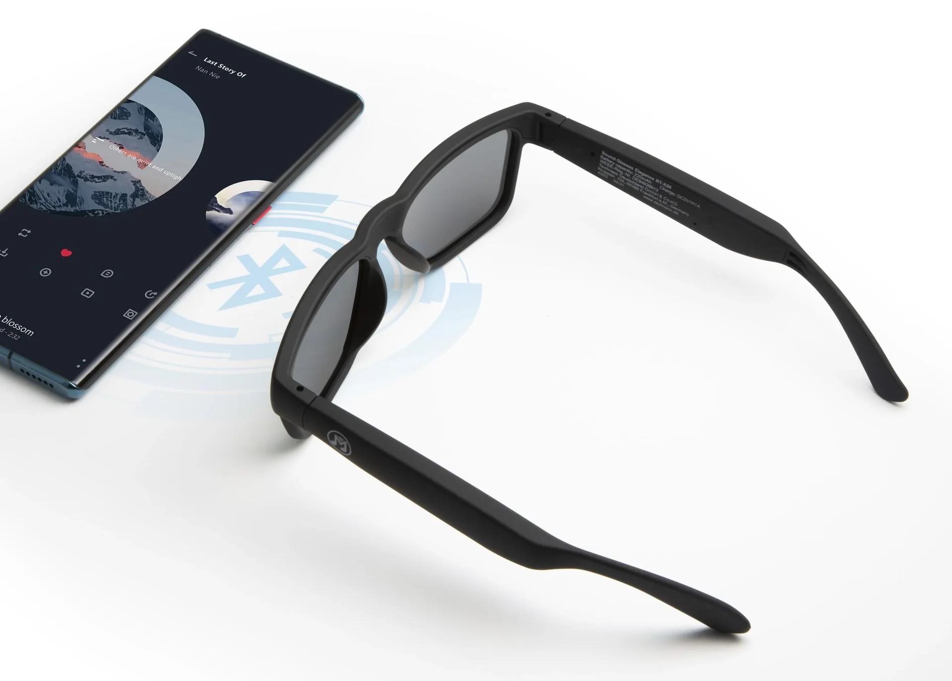 Sonnenbrille mit Bluetooth-Kopfhörer,Mikrofon und Sprachassistentenfunktion - 4
