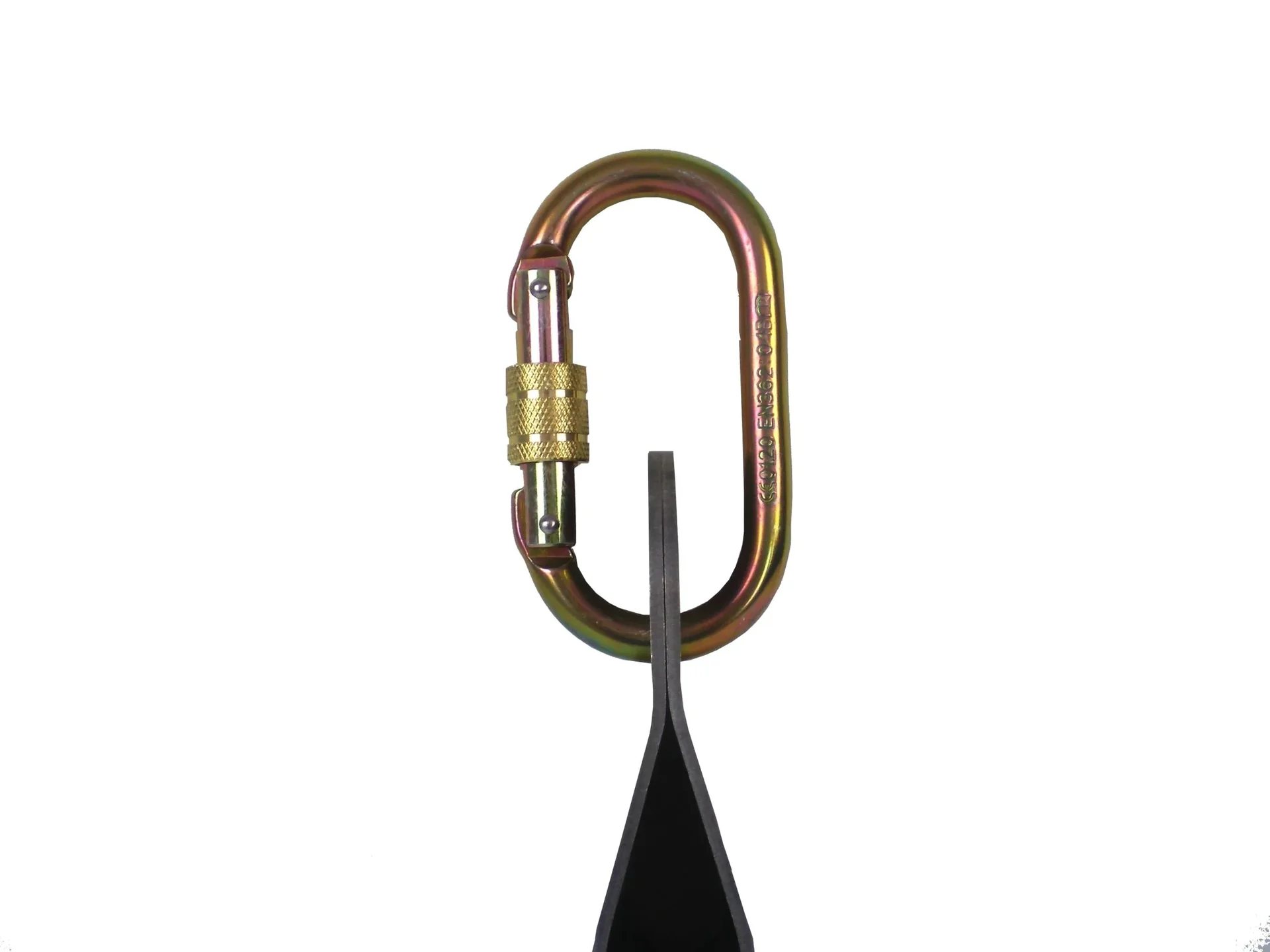 Verschlusskarabiner, oval, 10 mm - 2