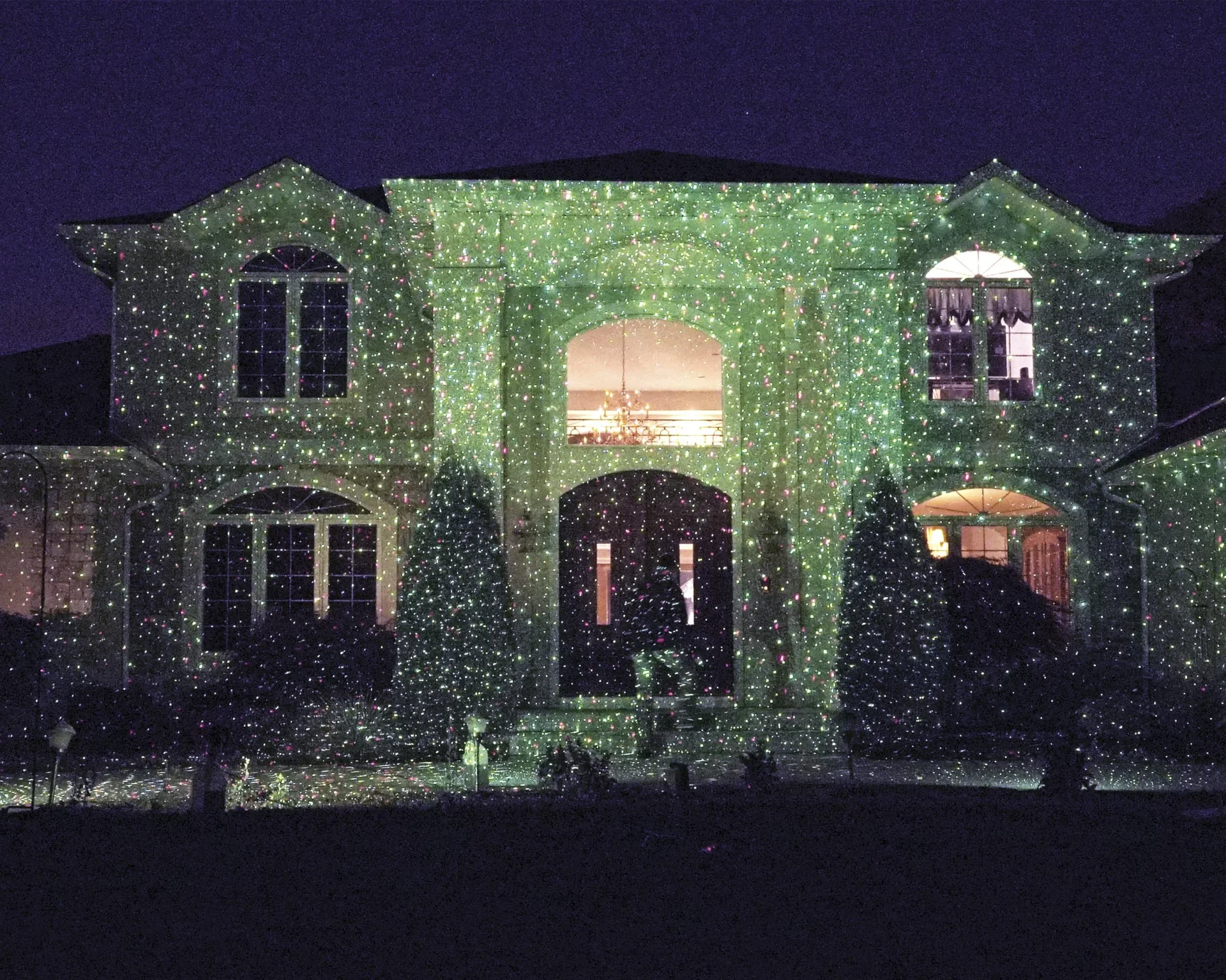 Laserlicht-System Star Shower mit Sensor - 3