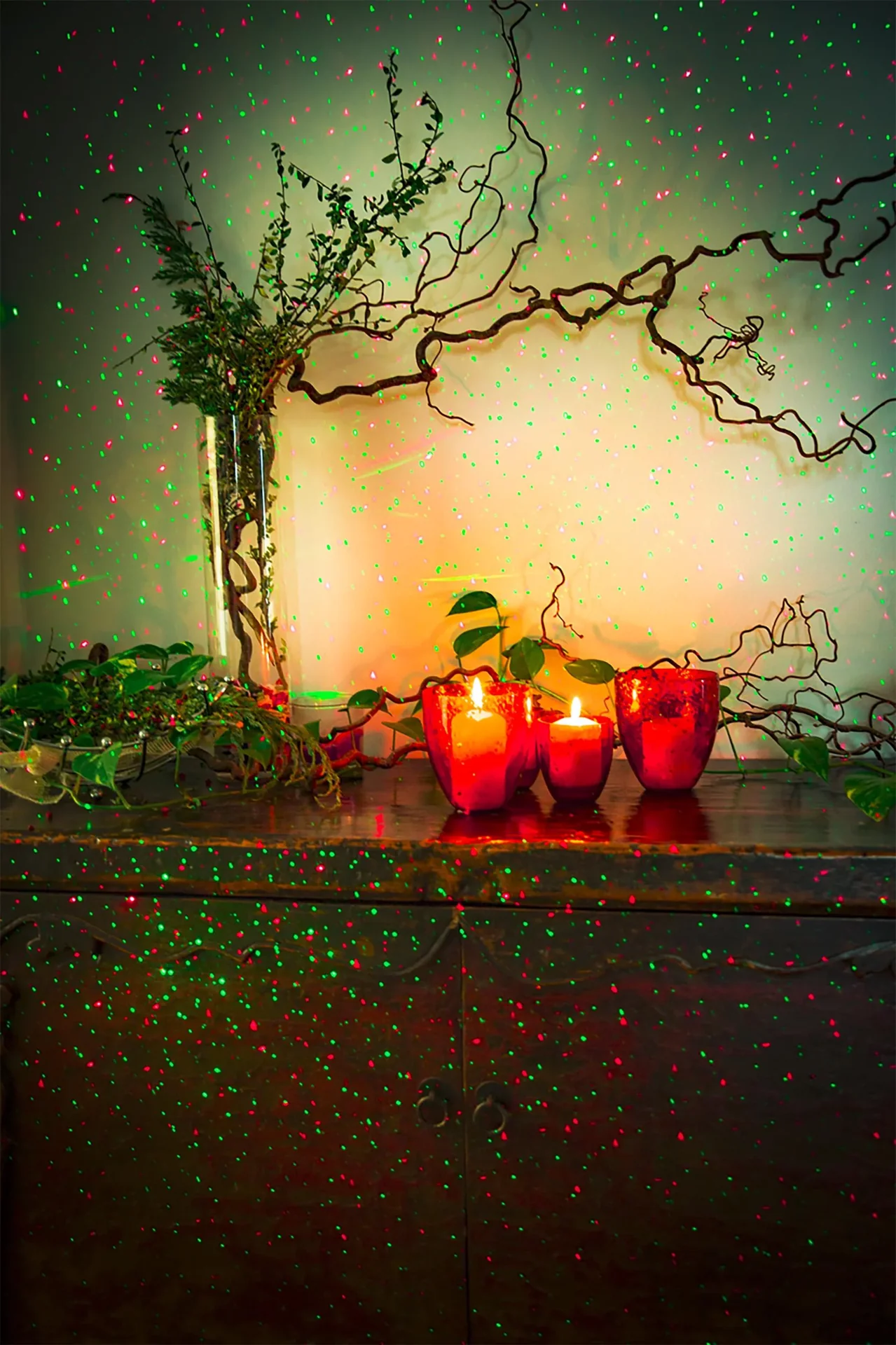 Laserlicht-System Star Shower mit Sensor - 9