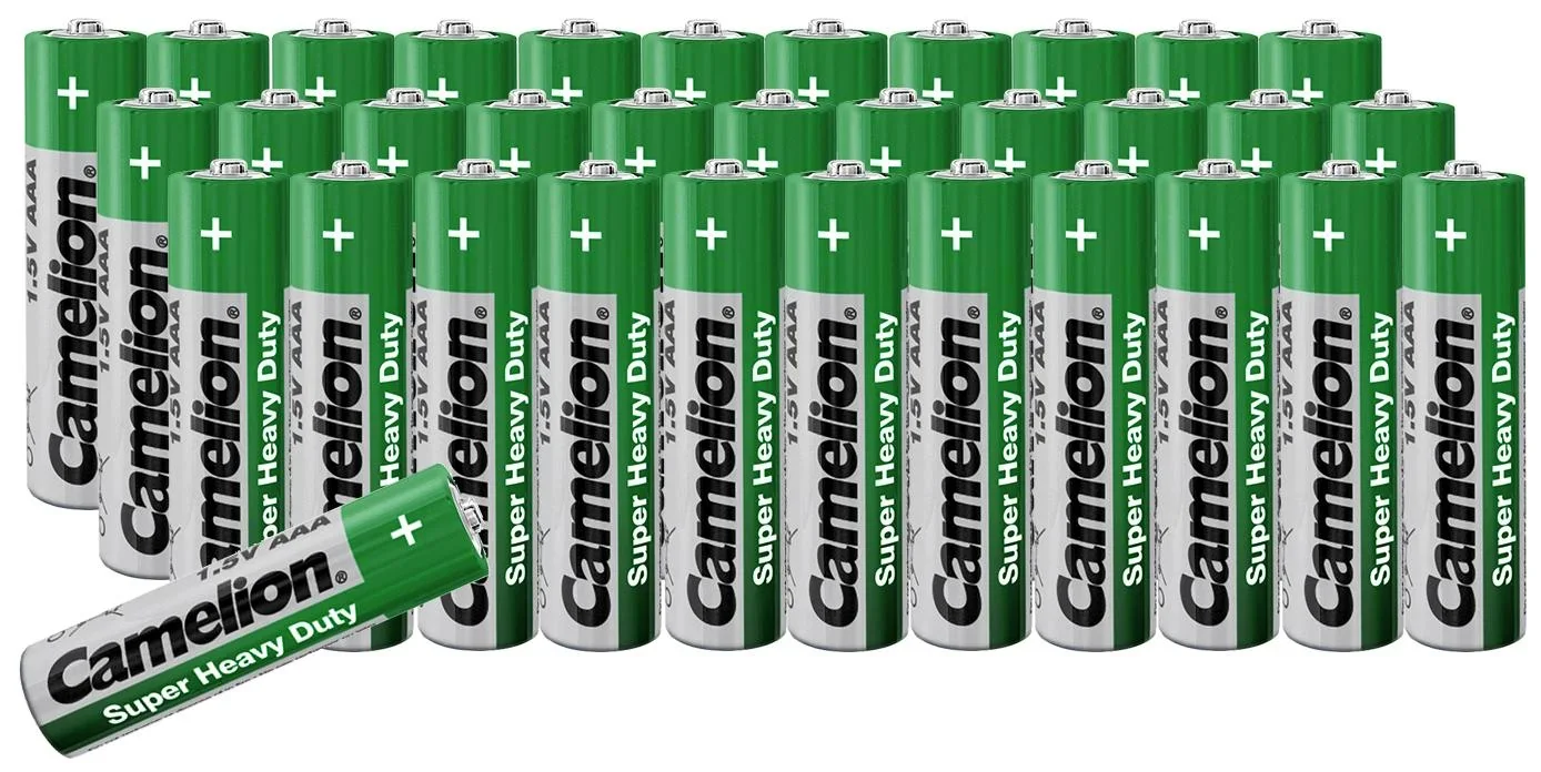 Zink-Kohle-Batterie Sparset 69-teilig + GRATIS Schlüsselleuchte - 2