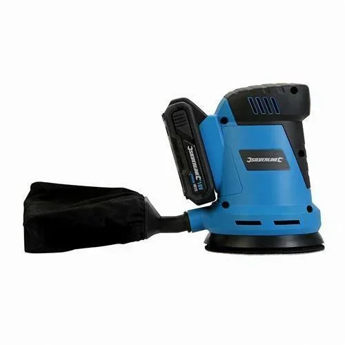 Accu-Exzenterschleifer 18V - 125mm - inklusive Akku und Ladegerät - 0