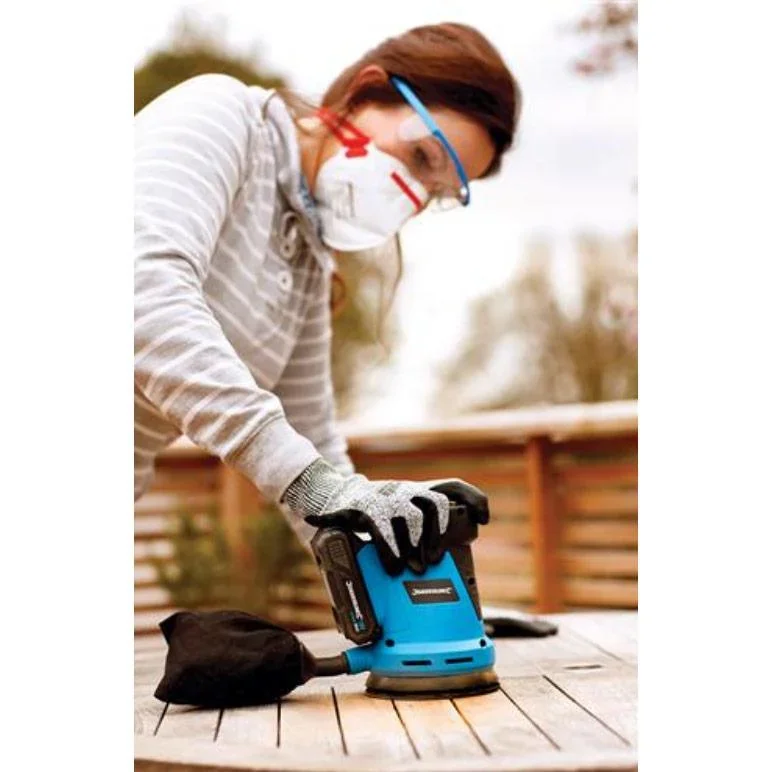 Accu-Exzenterschleifer 18V - 125mm - inklusive Akku und Ladegerät - 3