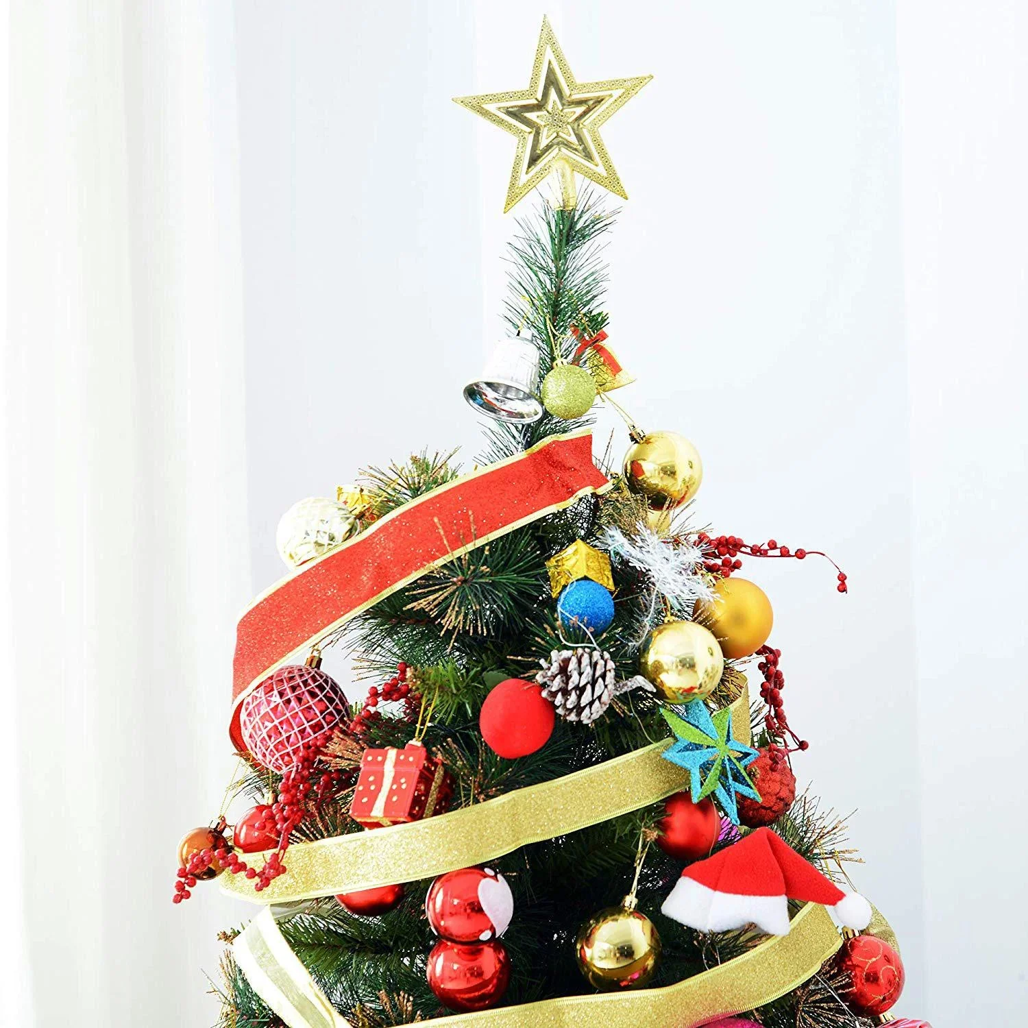 Weihnachtsbaum 180cm Tannenbaum 200 LEDs 616 Spitzen - 4