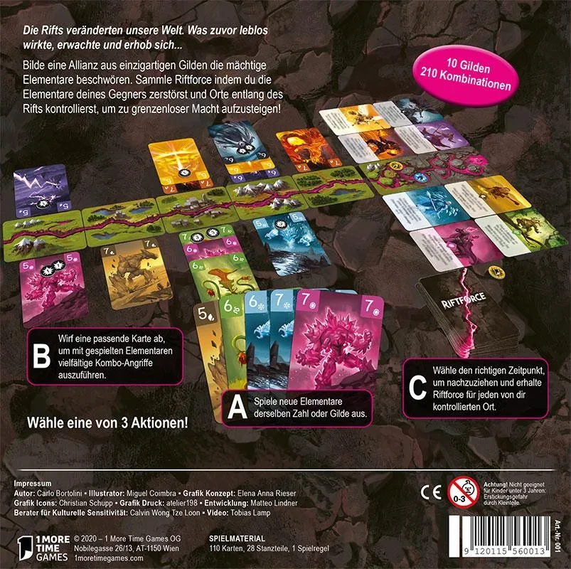 Gesellschaftsspiel Riftforce - 0