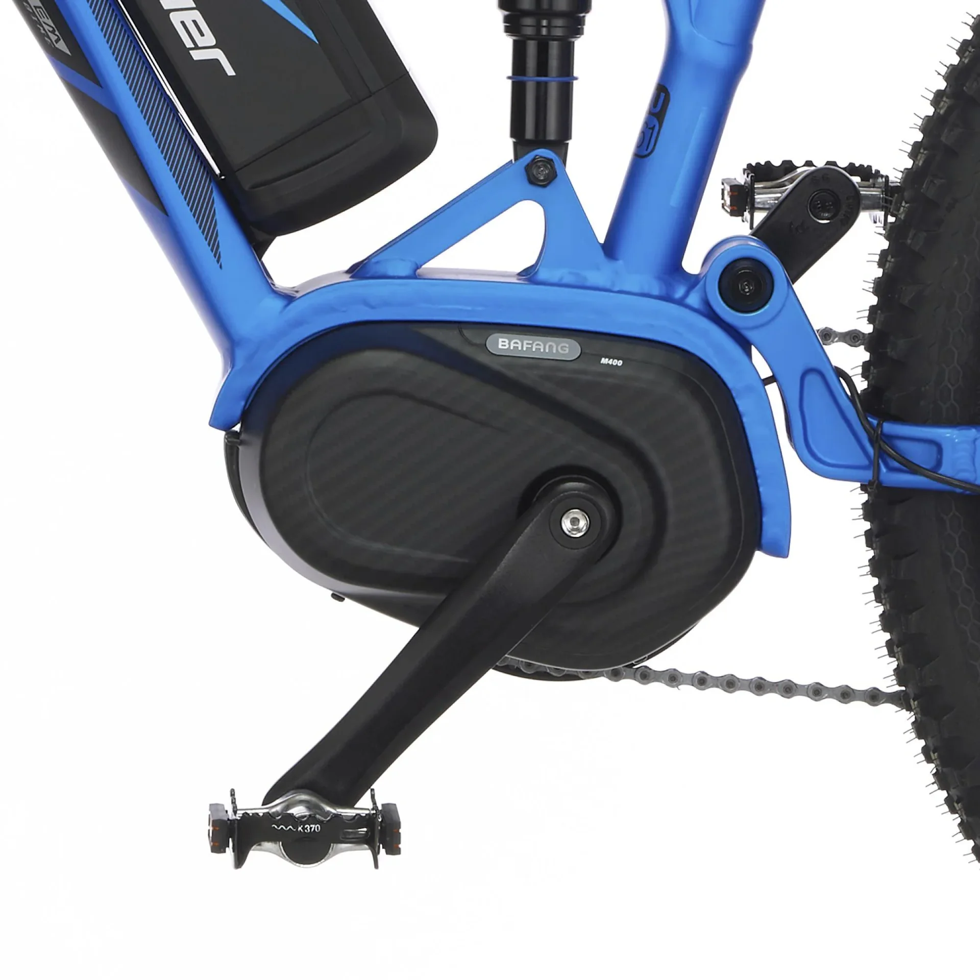 Unisex E-Bike MTB, 27,5 Zoll, Rahmengröße 48cm, 10-Gang Kettenschaltung, blau matt, MONTIS EM 1862 - 6