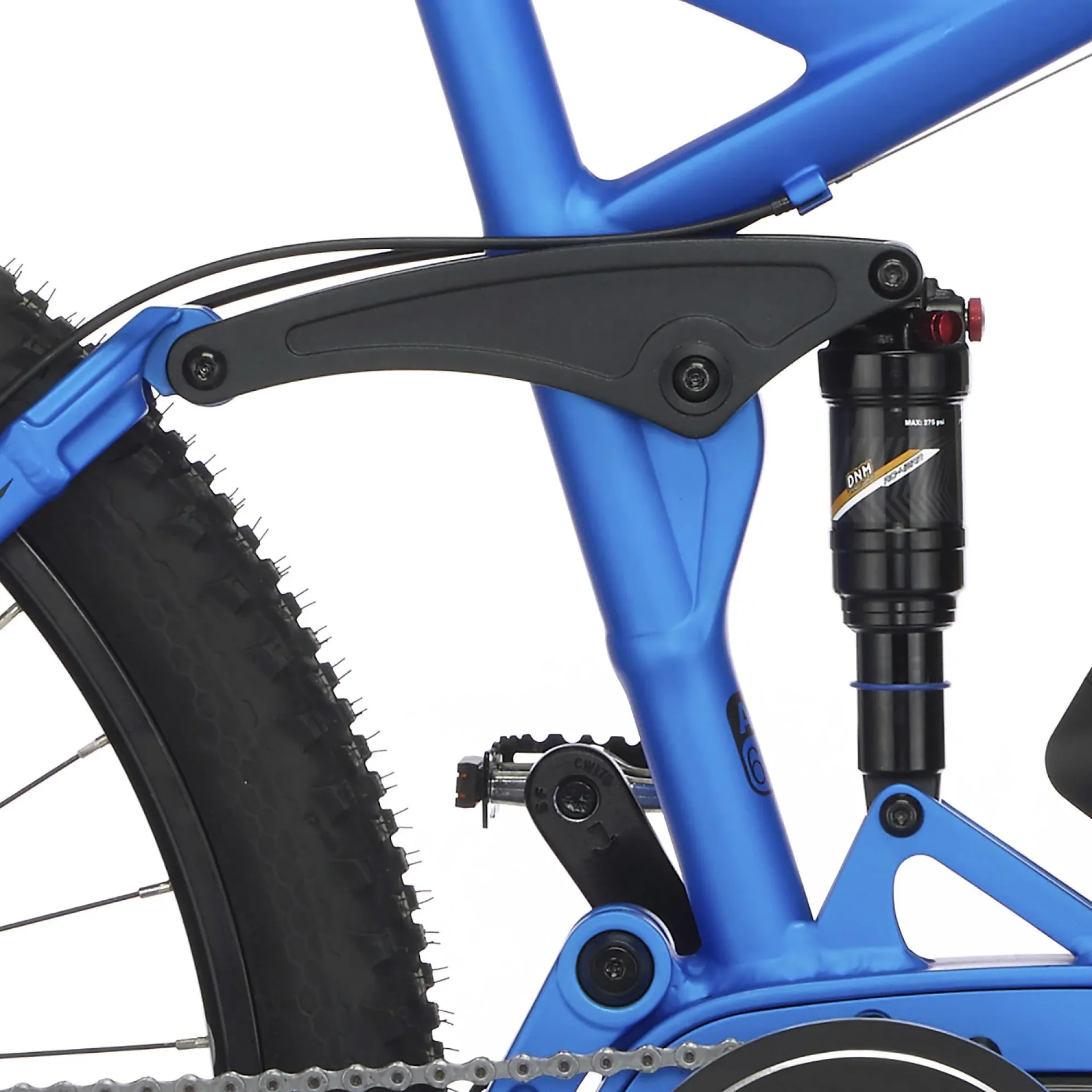 Unisex E-Bike MTB, 27,5 Zoll, Rahmengröße 48cm, 10-Gang Kettenschaltung, blau matt, MONTIS EM 1862 - 7