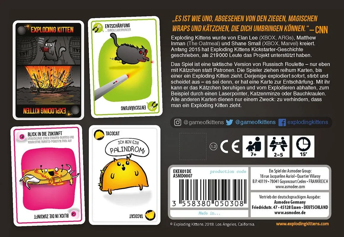 Exploding Kittens - 0