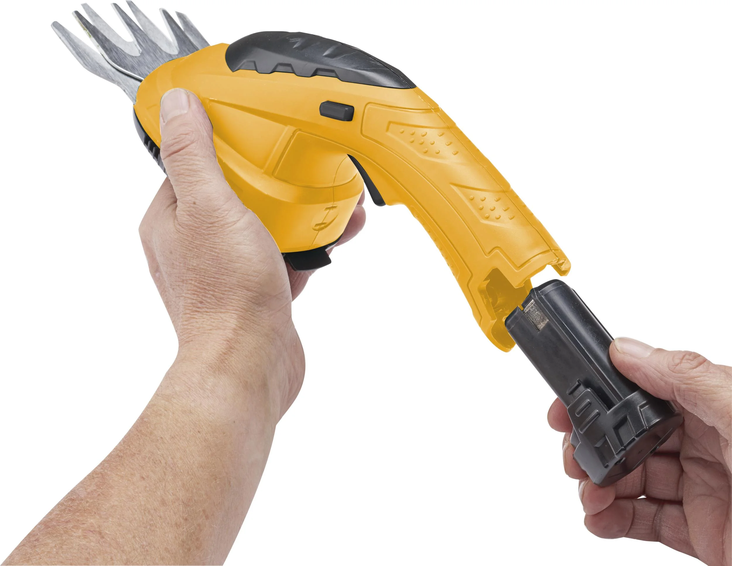 Li-Ion Akku Gras-& Strauchscheren Set mit Gartensack, Multischärfer und 3,6V Akku Schraubendreher - 5