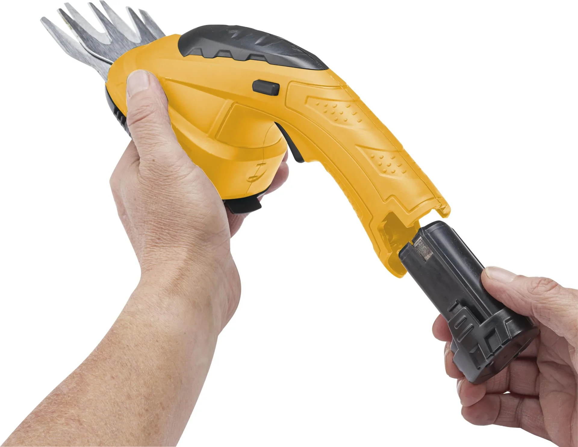 Li-Ion Akku Gras-& Strauchscheren Set mit Gartensack, Multischärfer und 3,6V Akku Schraubendreher - 5