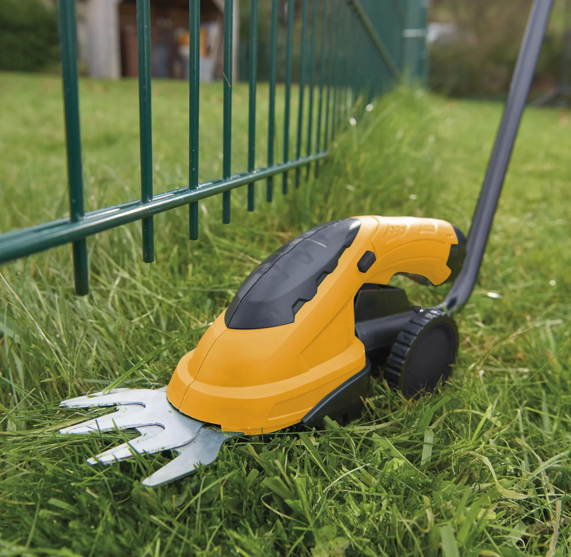 Li-Ion Akku Gras-& Strauchscheren Set mit Gartensack, Multischärfer und 3,6V Akku Schraubendreher - 6