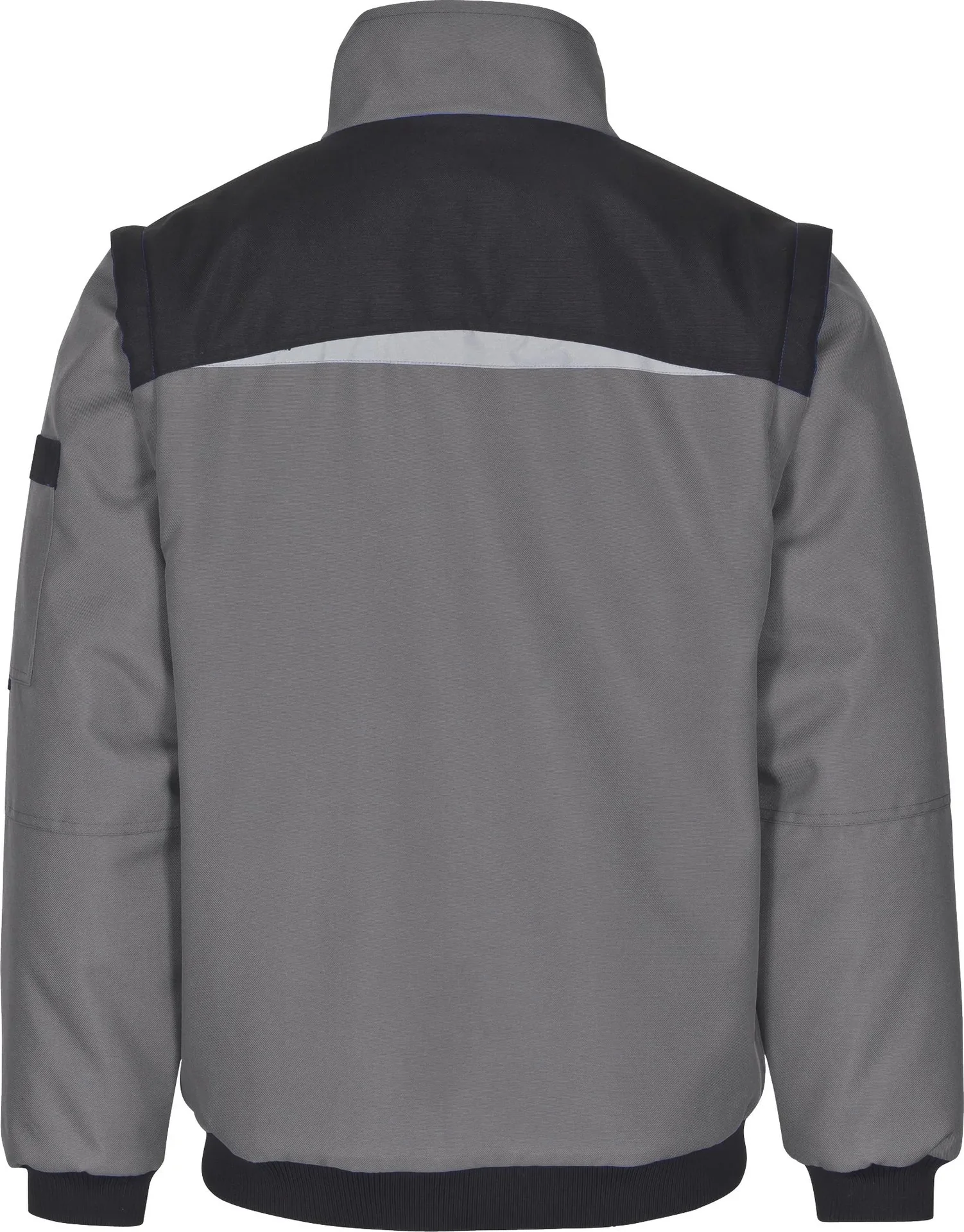 Funktionsblouson, grau-schwarz, Gr. M - 0