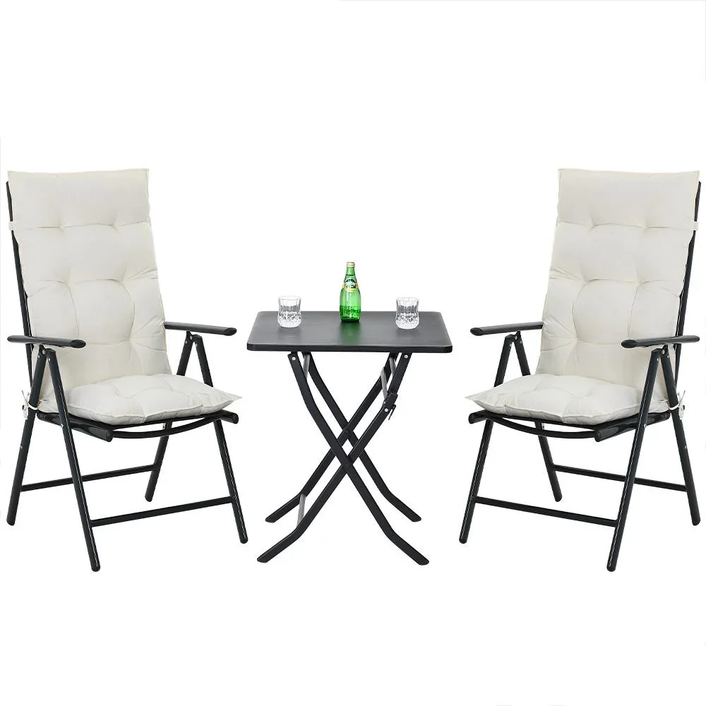 Sitzkissen 6er Set Cozy Vanamo Creme 129x53x10cm - 6