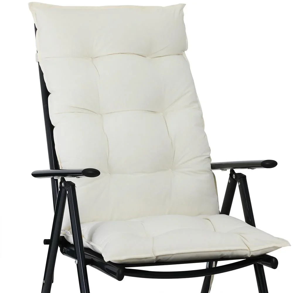 Sitzkissen 6er Set Cozy Vanamo Creme 129x53x10cm - 7