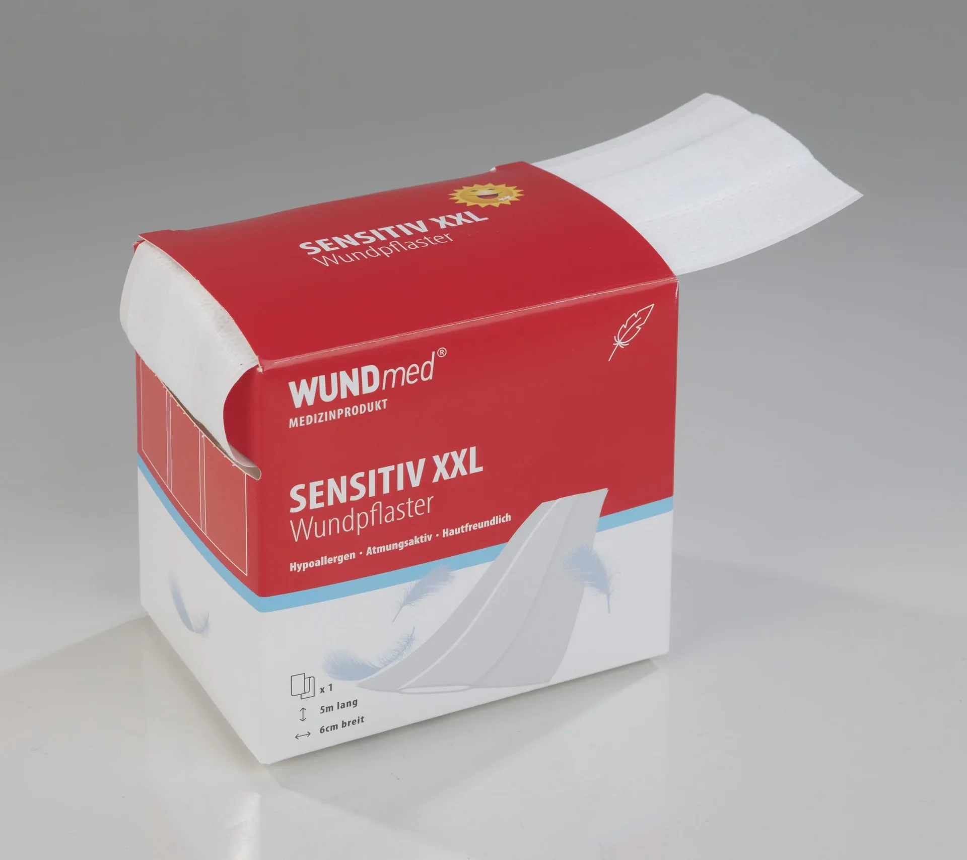 Wundpflaster Sensitiv XXL, 5M - 0